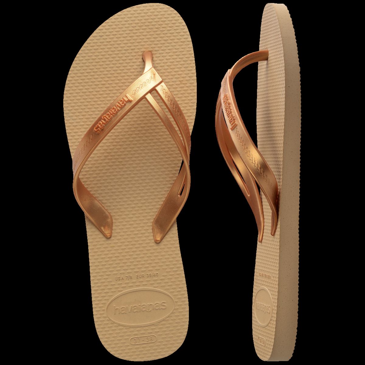 HAVAIANAS - Sandalia Mujer Elegance Dorado Havaianas