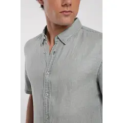 FROENS - Camisa Lino Hombre -Lino