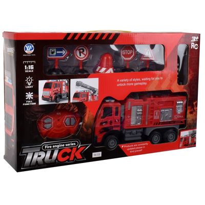 Imagen 2 del producto Carro Bomberos Radio Controlado Con Accesorios