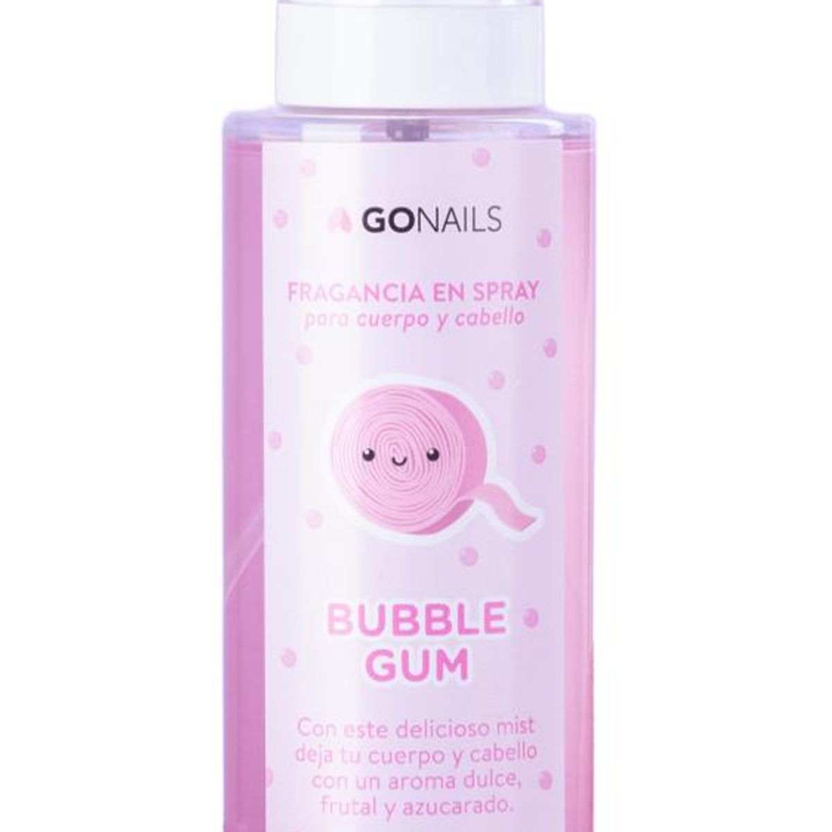 GO NAILS - Fragancia Corporal Go Nails 250 ml Rosa Chicle