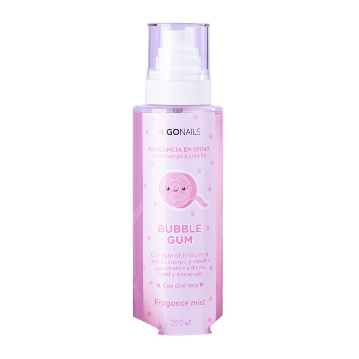 GO NAILS - Fragancia Corporal Go Nails 250 ml Rosa Chicle