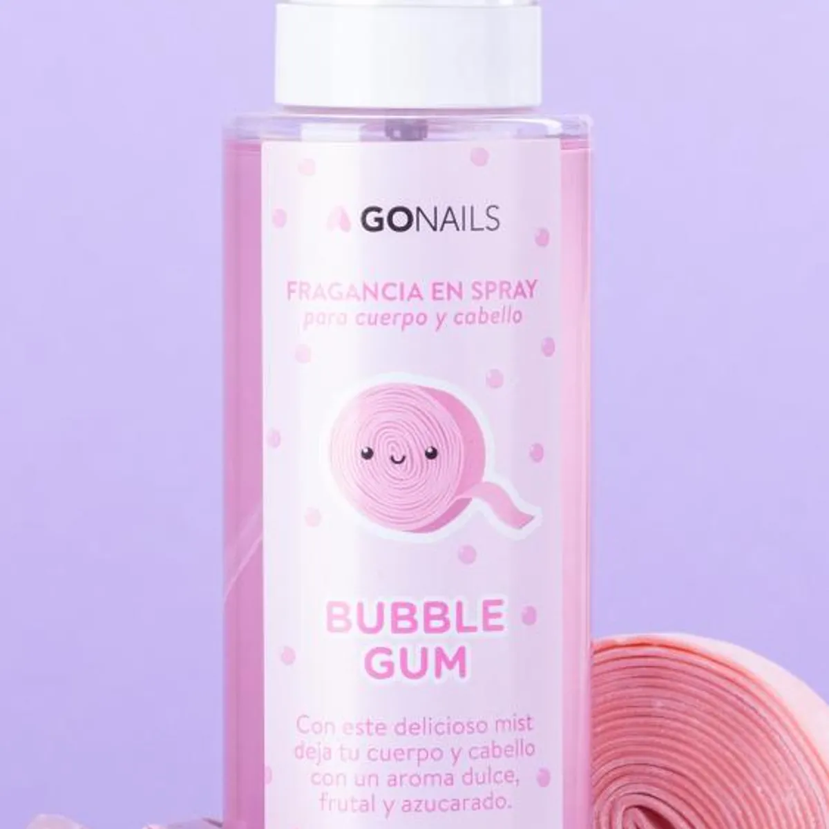 GO NAILS - Fragancia Corporal Go Nails 250 ml Rosa Chicle