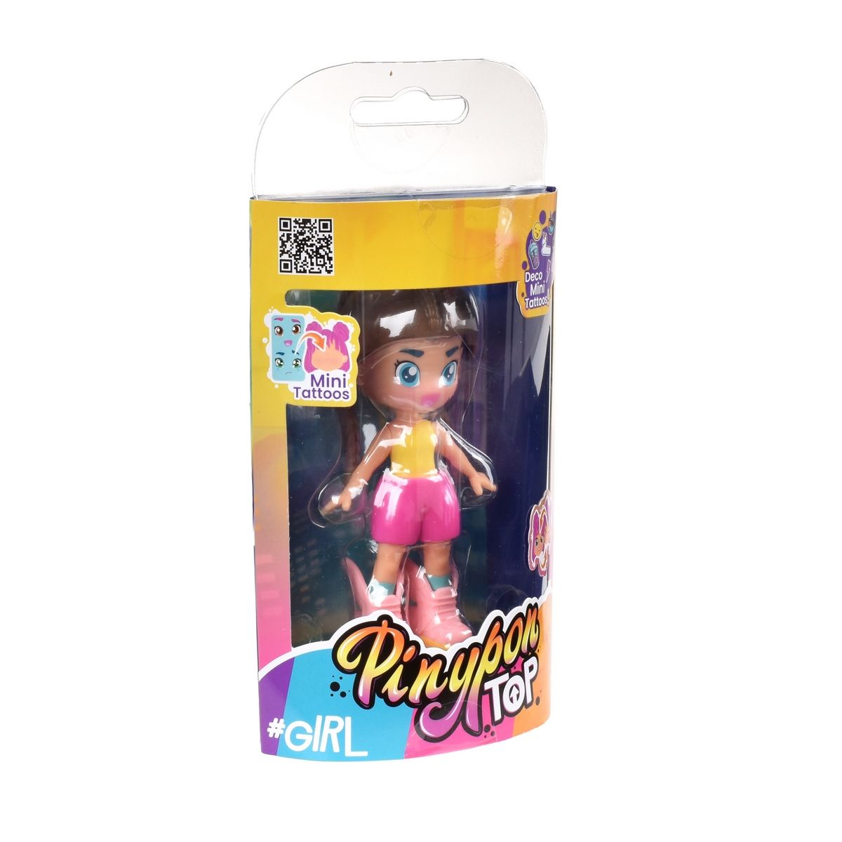PINYPON - Muñeca 11 Cm Pinypon Top - Café