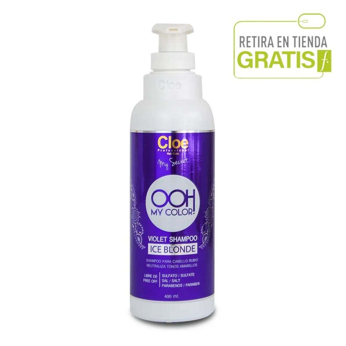 CLOE - Ooh My Color Violet Shampoo 400 ml