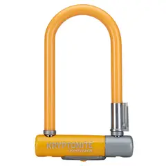 KRYPTONITE - Candado U Lock New Kryptolok Mini 7 Naranjo