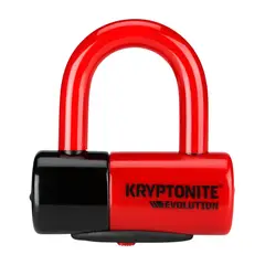 KRYPTONITE - Candado Freno De Disco Moto Evolution Red