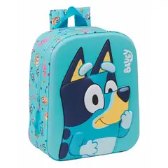 BLUEY - Mochila 3D ¡Lista para la Escuela