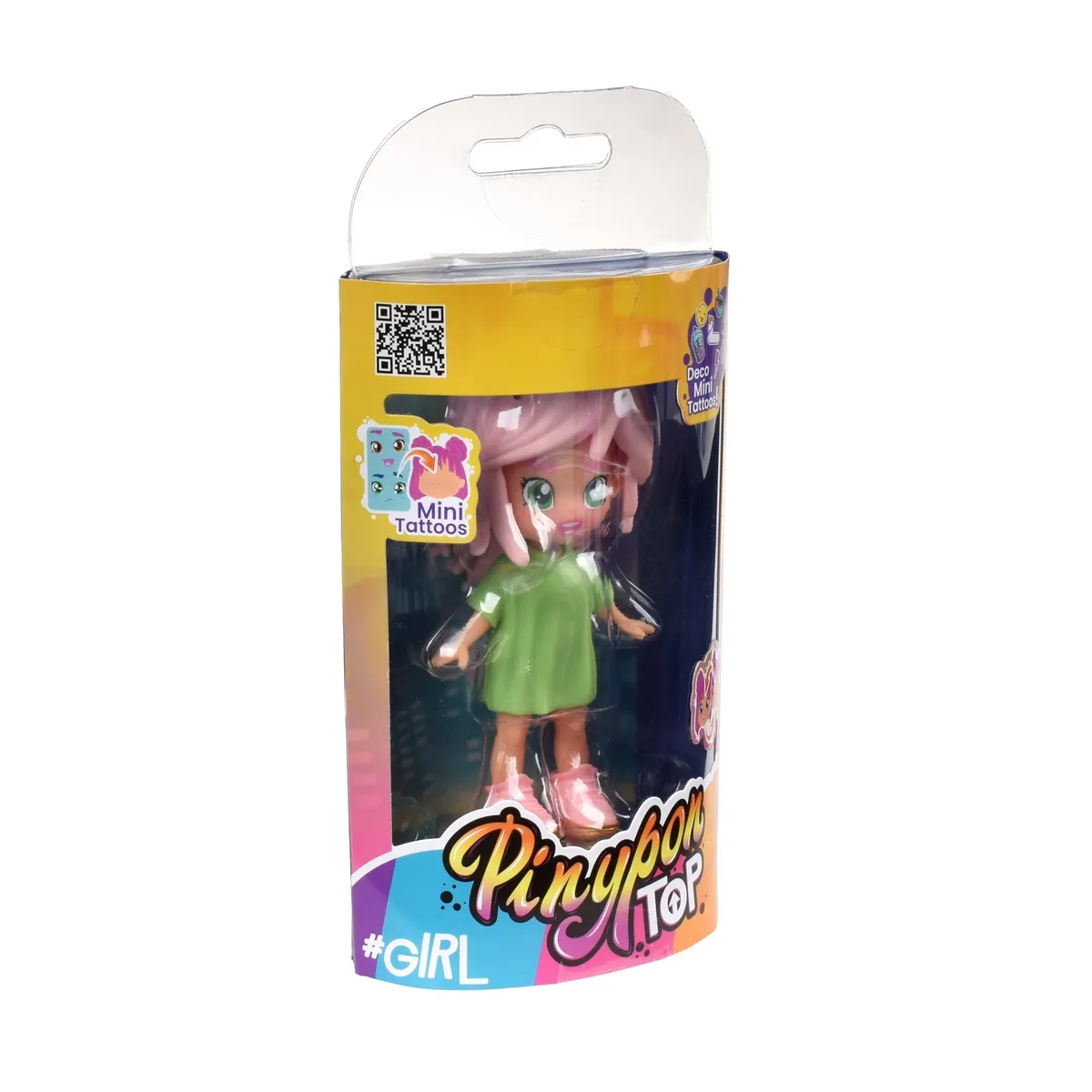 PINYPON - Muñeca 11 Cm Pinypon Top - Rosa