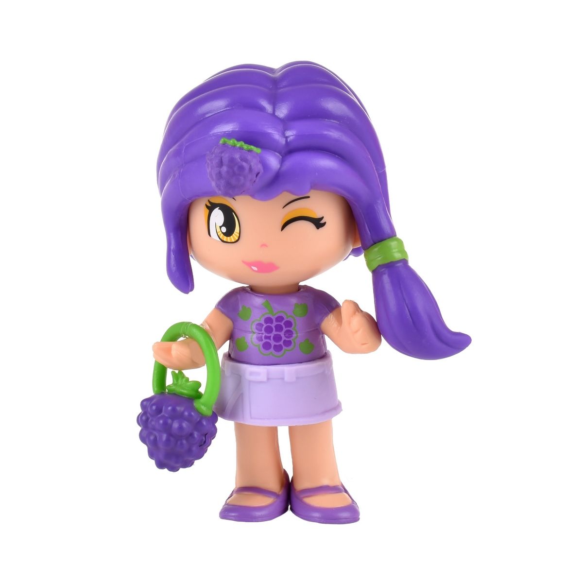 PINYPON - Muñeca Pinypon Con Accesorio - Morado