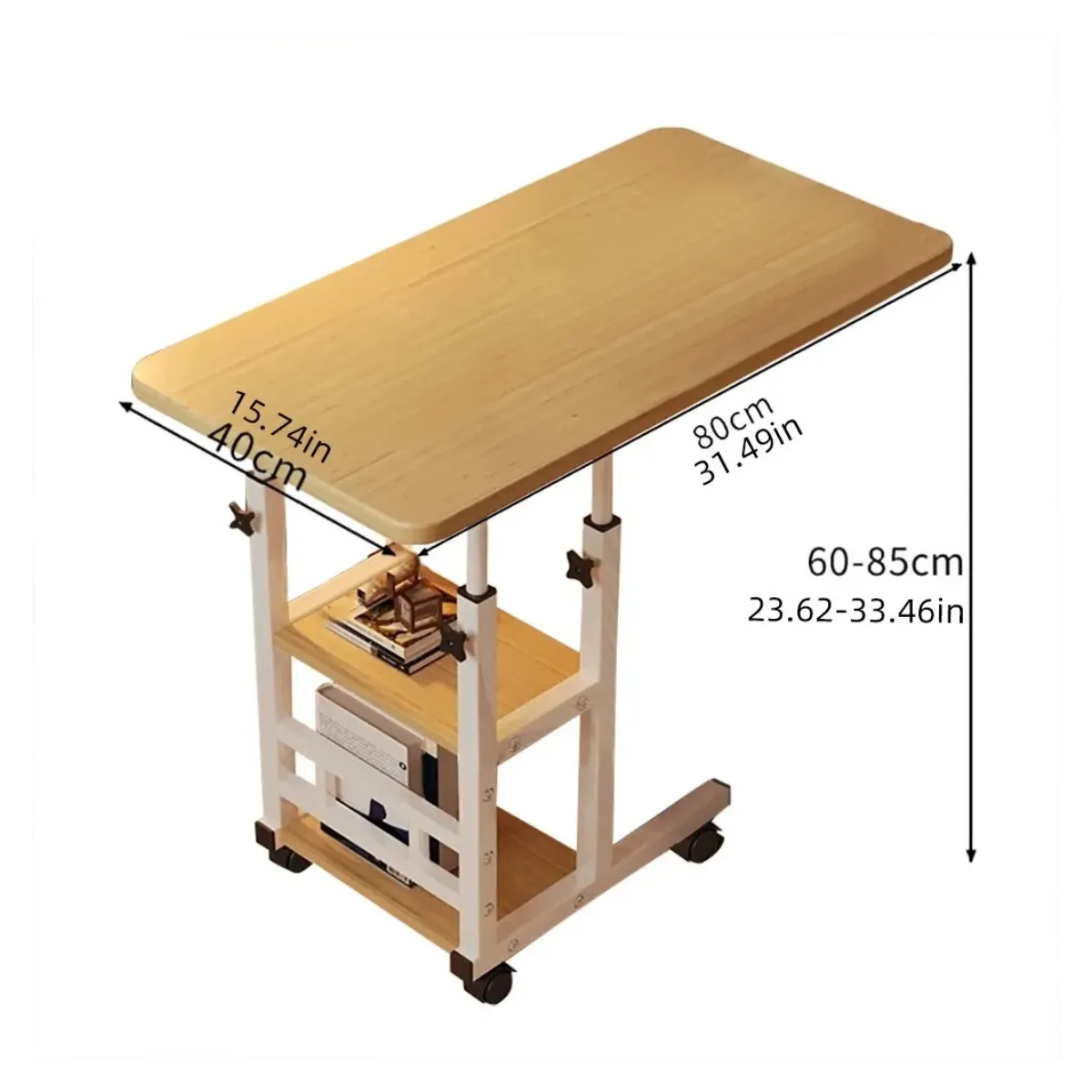 GENERICO - Mesa lateral multifuncional ajustable Casa VIVA