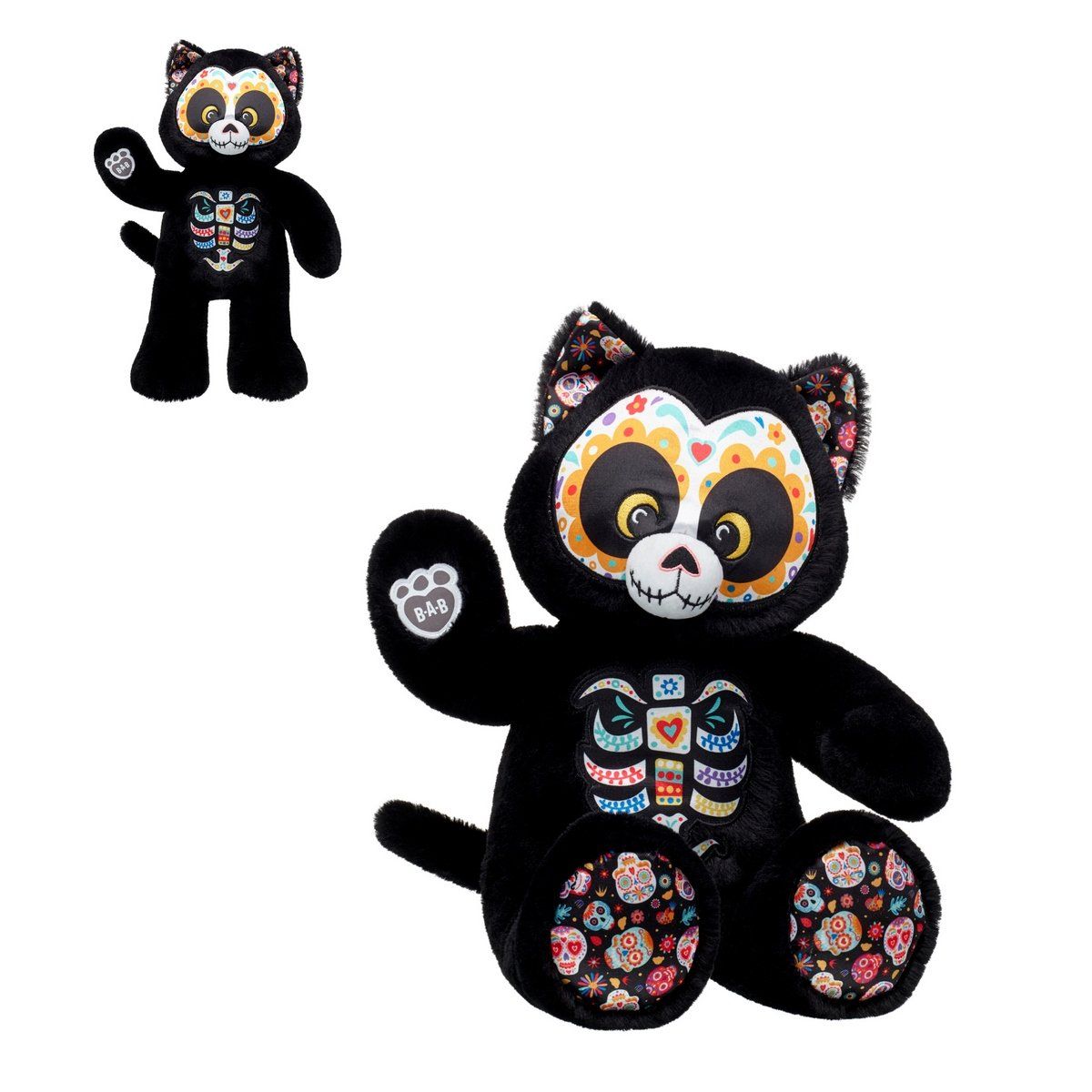 BUILD A BEAR - Peluche Gato Dia De Los Muertos Build-A-Bear