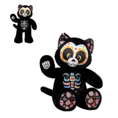 BUILD A BEAR - Peluche Gato Dia De Los Muertos Build-A-Bear