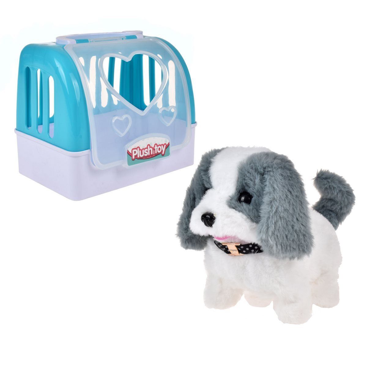 ANSALDO - Jaula Transportadora Perrito Caminador Con Sonido