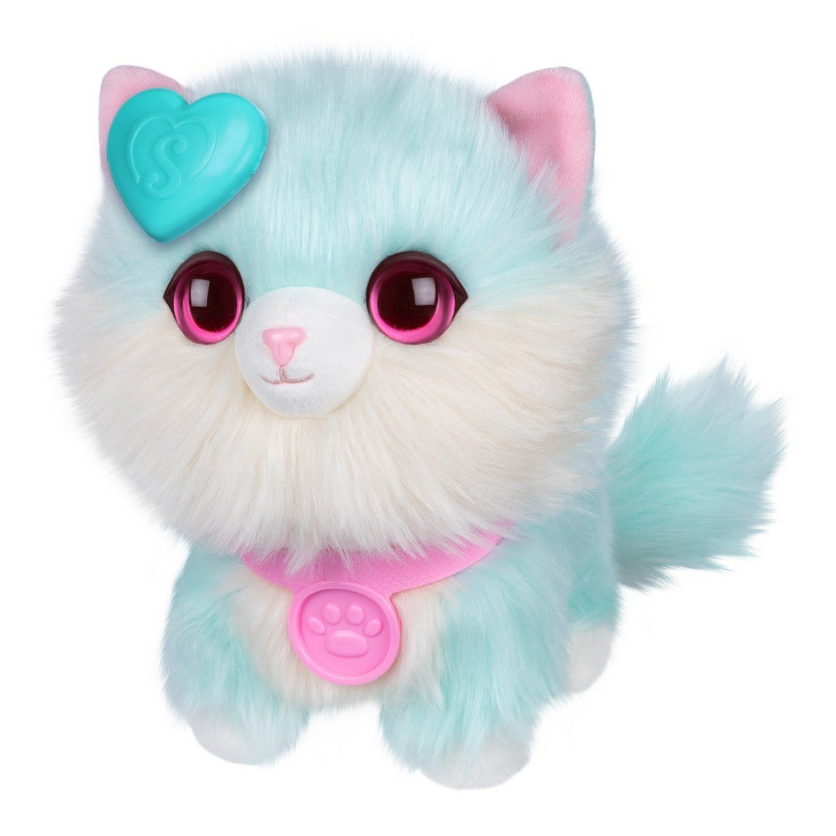 ANSALDO - Peluche Rescatame Casita Y Acc Scruff A Luvs - Gato Celeste