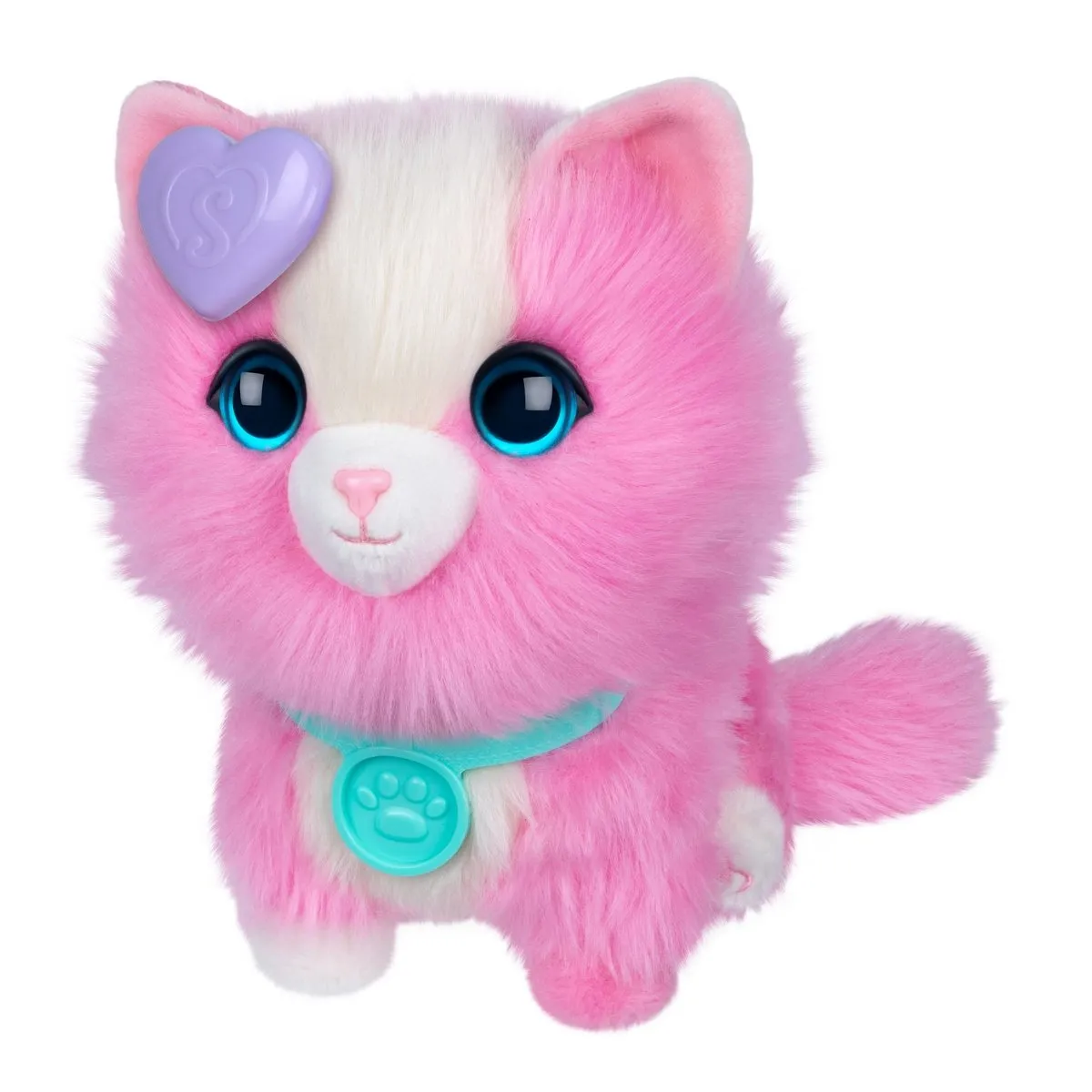 ANSALDO - Peluche Rescatame Casita Y Acc Scruff A Luvs - Gato Rosado