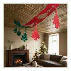EKOL TACTICA MILITAR - Decoración De Guirnalda Navideña Árbol Diseños Navidad 2025