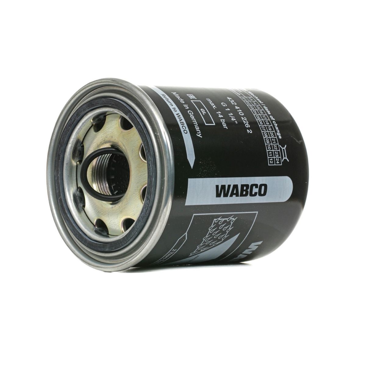 GENERICO - FILTRO SECADOR DE AIRE NEGRO WABCO MERCEDES BENZ