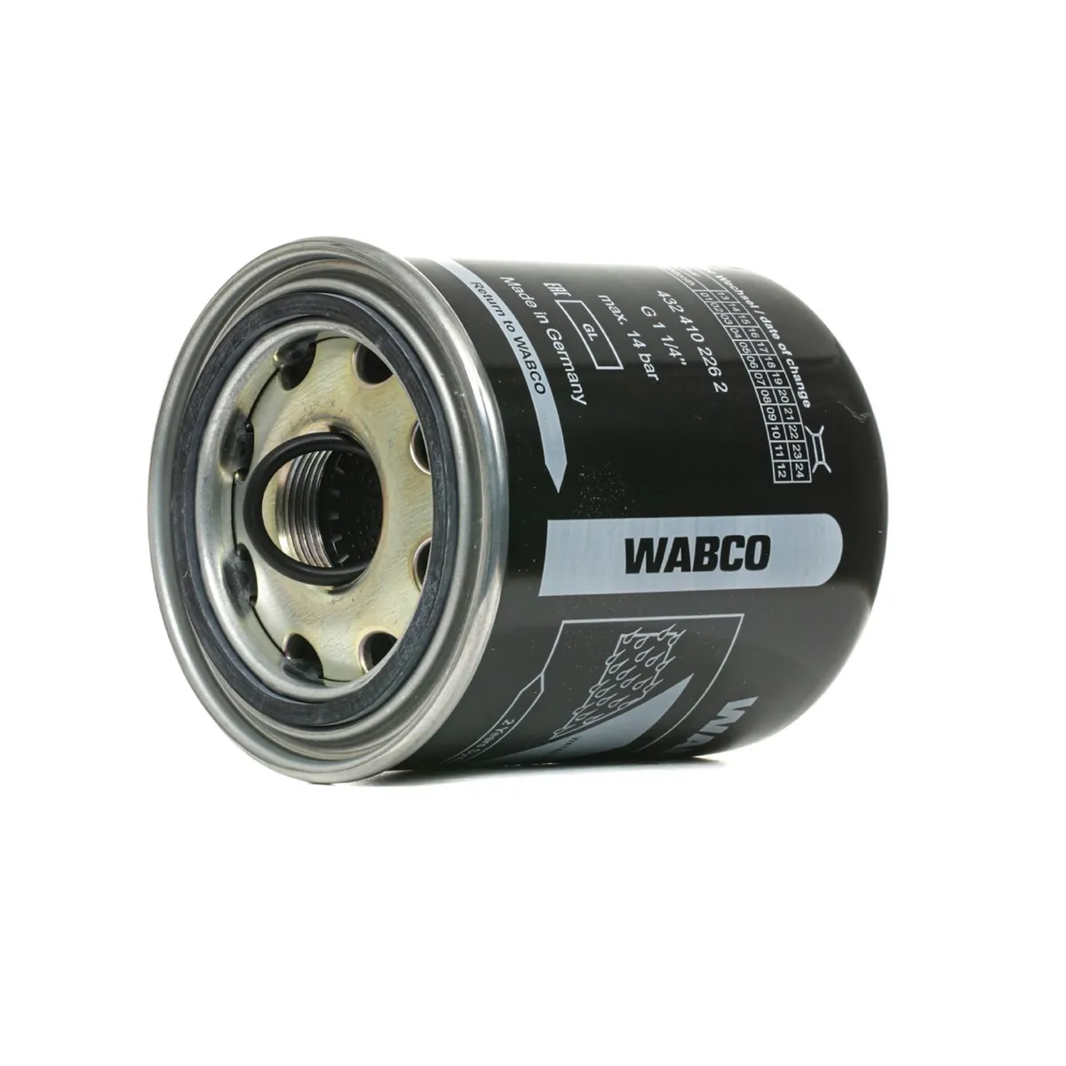 GENERICO - FILTRO SECADOR DE AIRE NEGRO WABCO MERCEDES BENZ