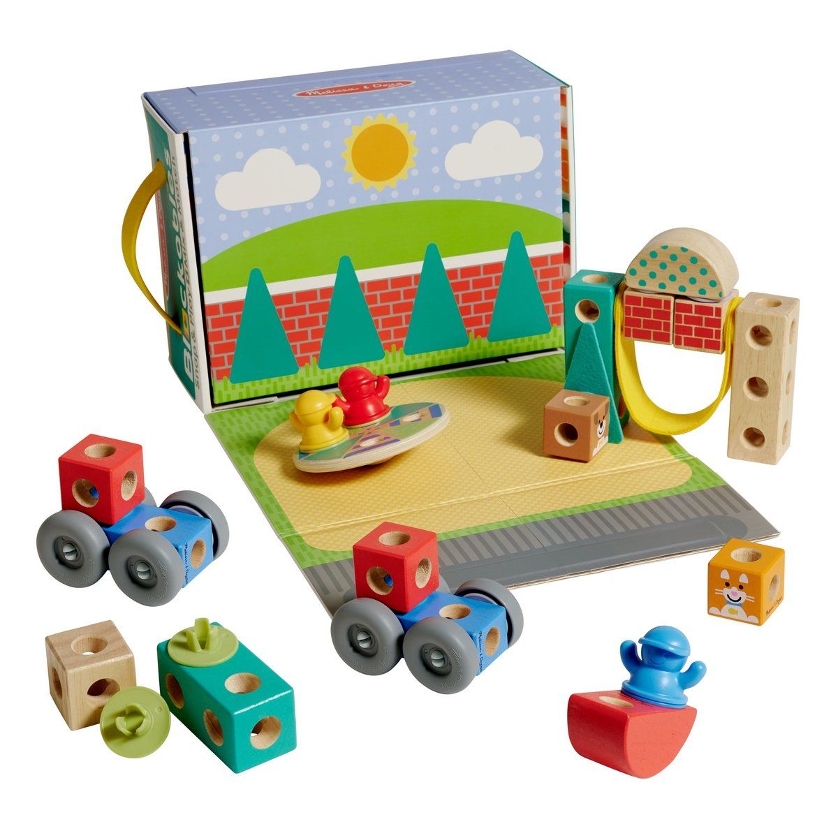 MELISSA & DOUG - Set De Bloques La Ciudad Melissa And Doug