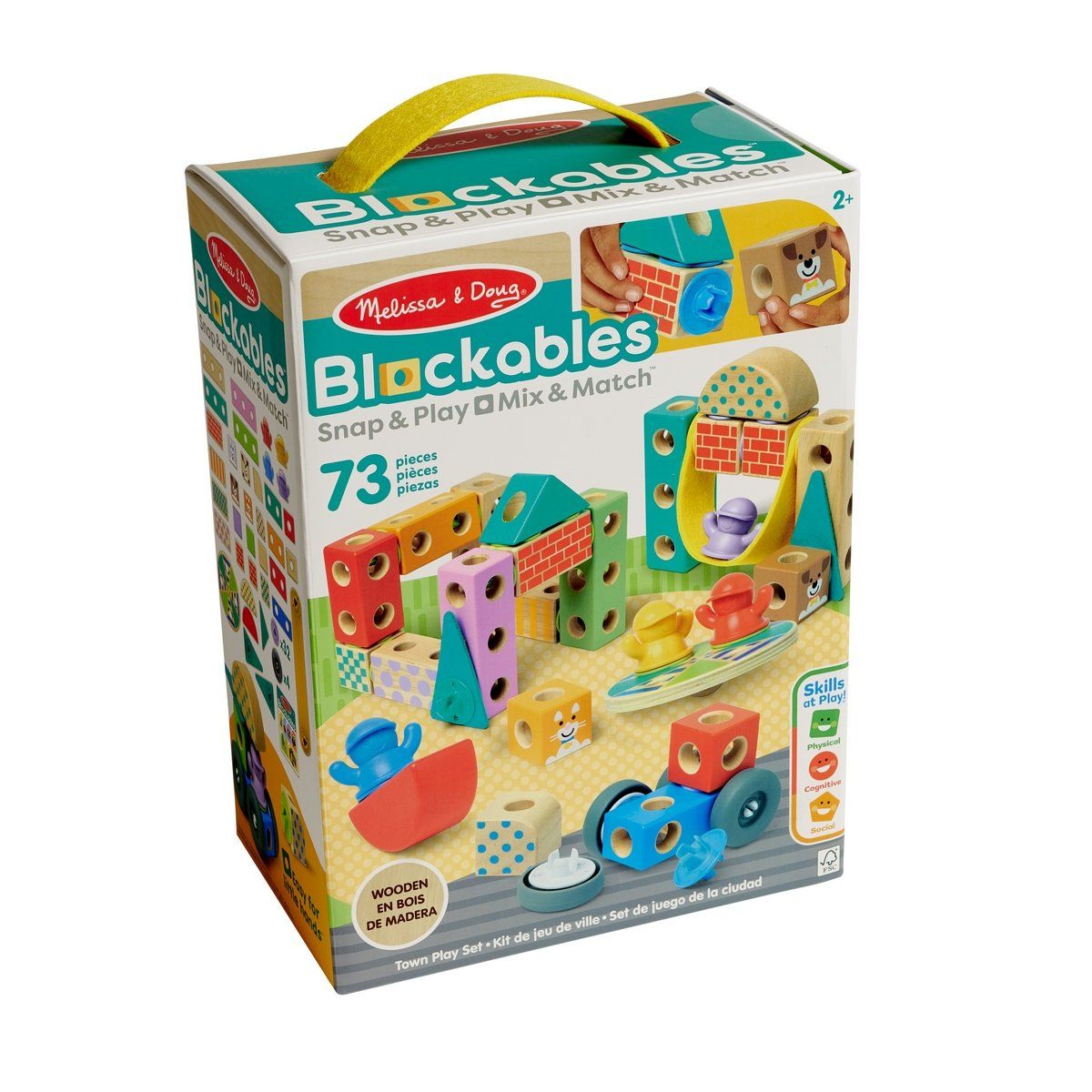 MELISSA & DOUG - Set De Bloques La Ciudad Melissa And Doug