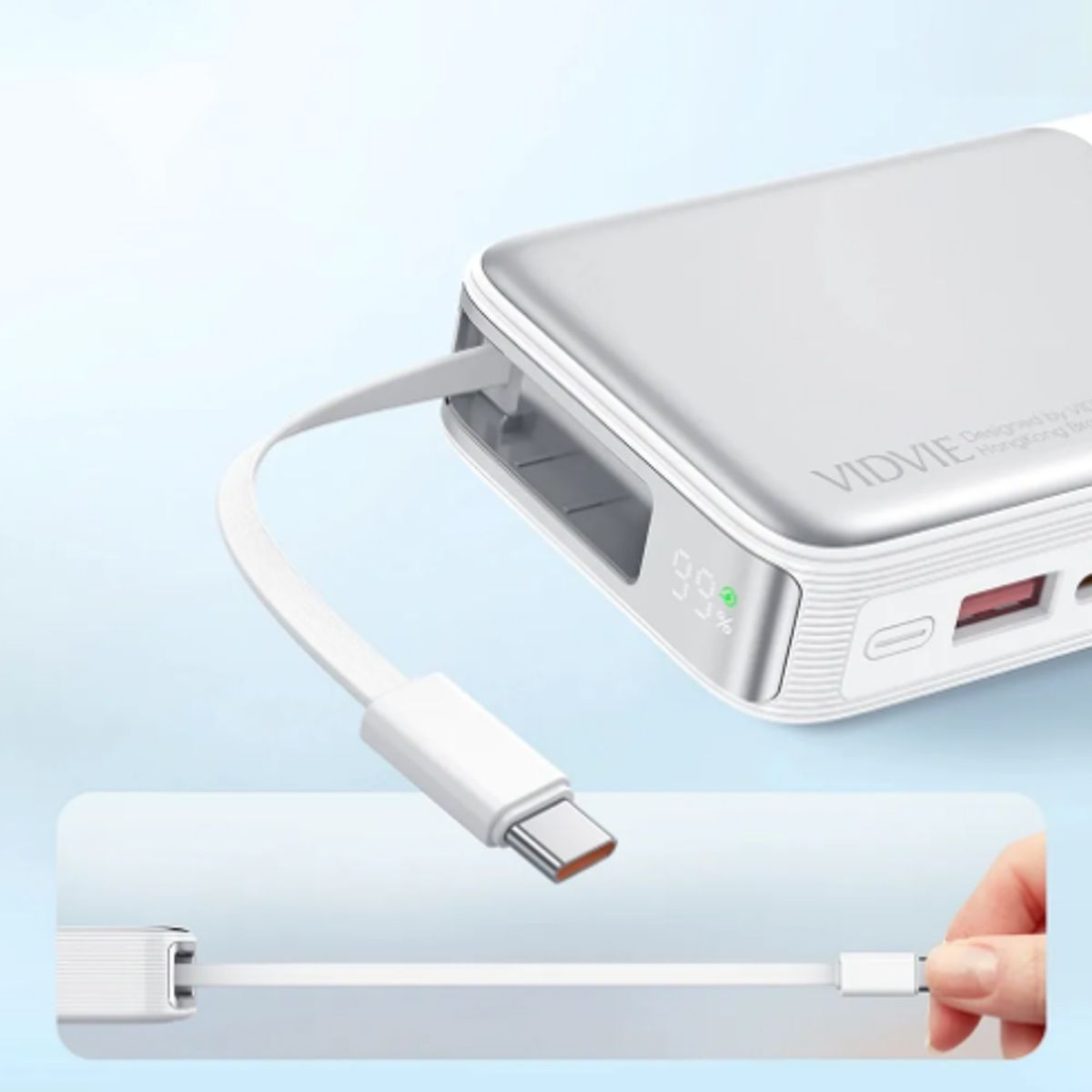 GENERICO - Power Bank 10000 Mah Cargador Portátil 18w Pb7028