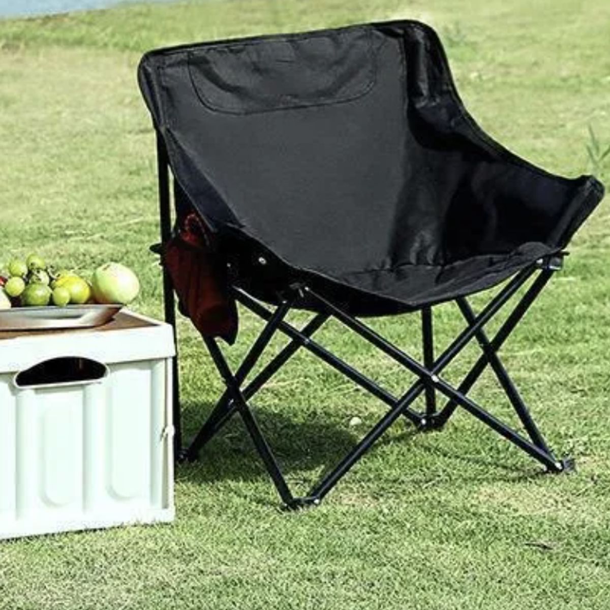 IDEEHOUSE - Silla Camping Pegable+ Bolso