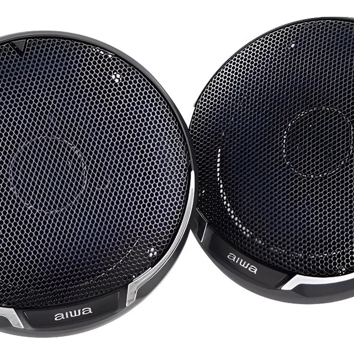 AIWA - Parlantes Auto Aiwa 2 Vías 100w 10cm Taw-1022 Color Negro Negro