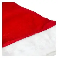 GENERICO - Gorro Navideño Pascuero Rojo Liso Clásico Talla Única para Adultos y Niños