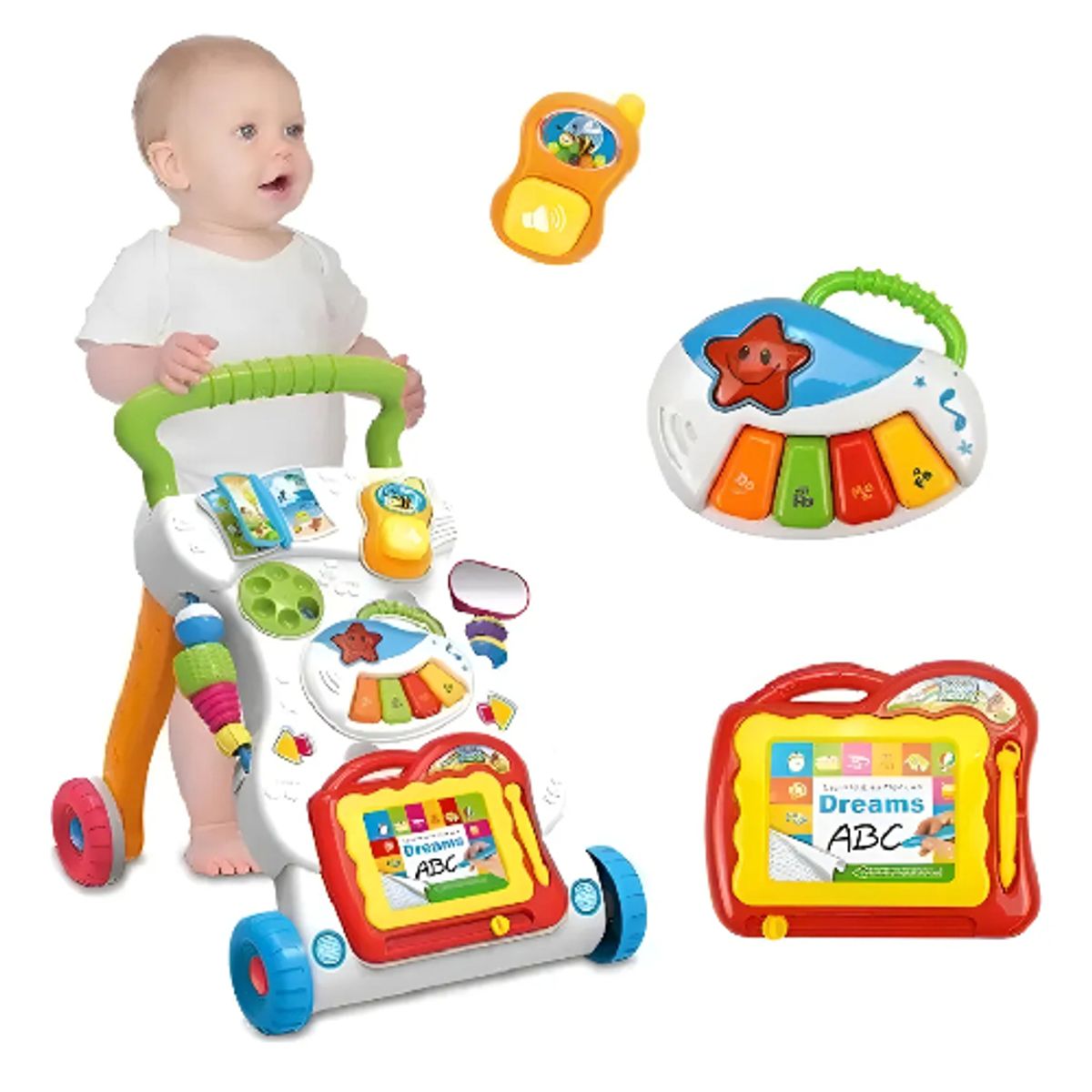 GENERICO - Caminador Para Bebe Musical De Juguete