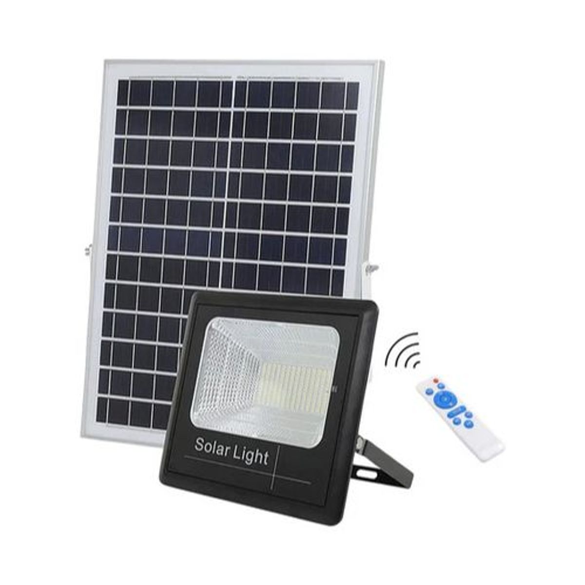GENERICO - Foco Solar 800w + Panel Separado y Control Remoto
