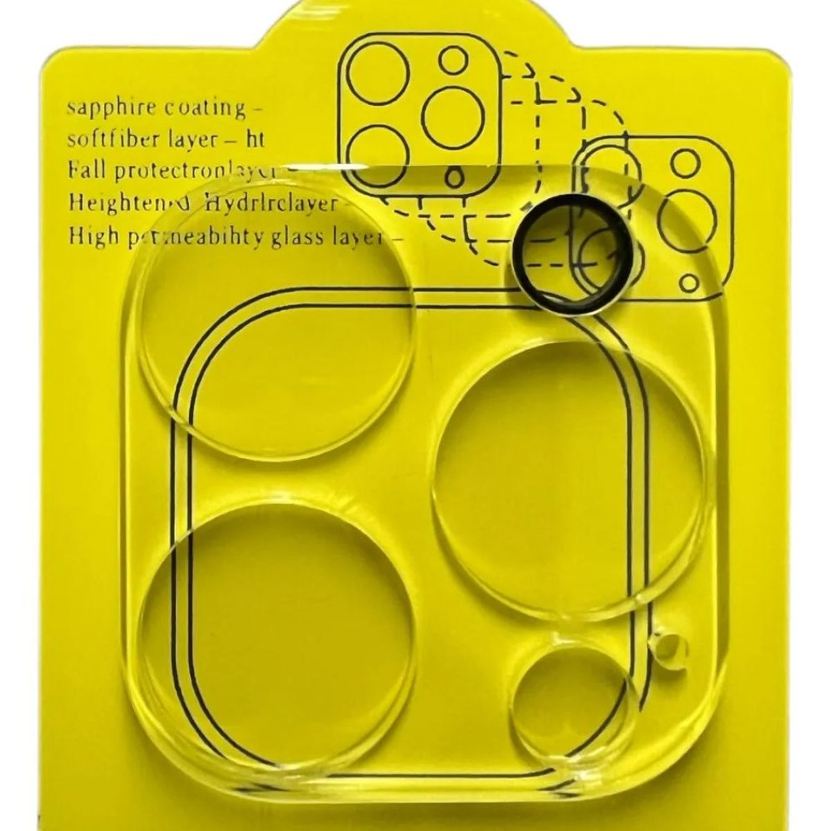 NUGLAS - Vidrio Protector Camara Para iPhone 15 Pro / Pro Max Nuglas