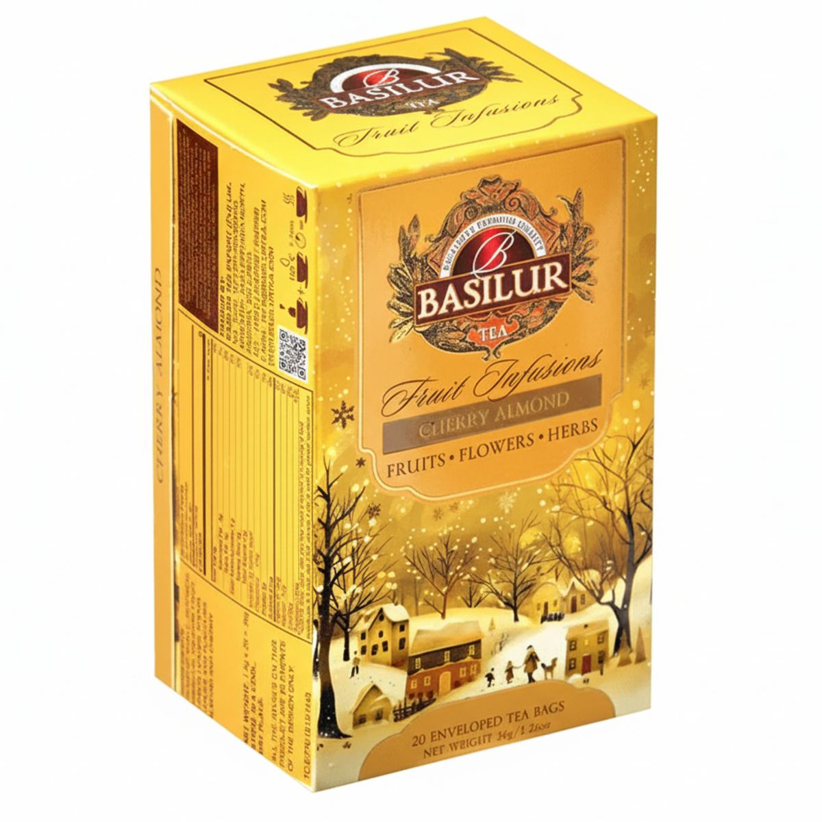 BASILUR - Fruits Flowers Herbs CHERRY ALMOND Fruit Infusions - Basilur