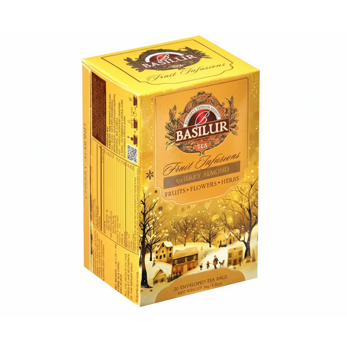 BASILUR - Fruits Flowers Herbs CHERRY ALMOND Fruit Infusions - Basilur