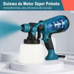 MOVI - Pistola de Pintar a Batería - Pinta con libertad y logra acabados profesionales sin esfuerzo.