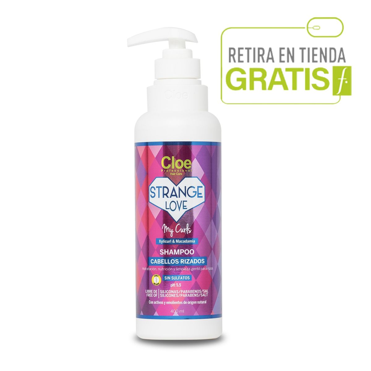 CLOE - Strange Love Shampoo My Curls 400 ml