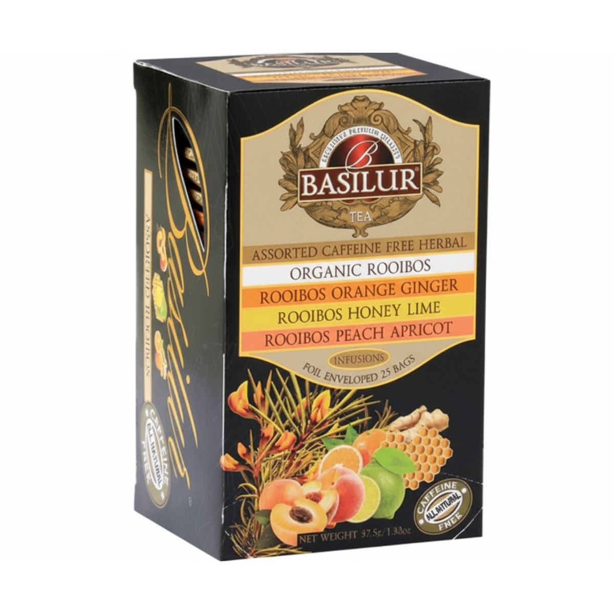 BASILUR - Assorted CAFFEINE FREE Herbal - Basilur
