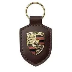 GENERICO - Llavero Para Porsche Cayenne Boxster Carrera Macan Panamera Cafe