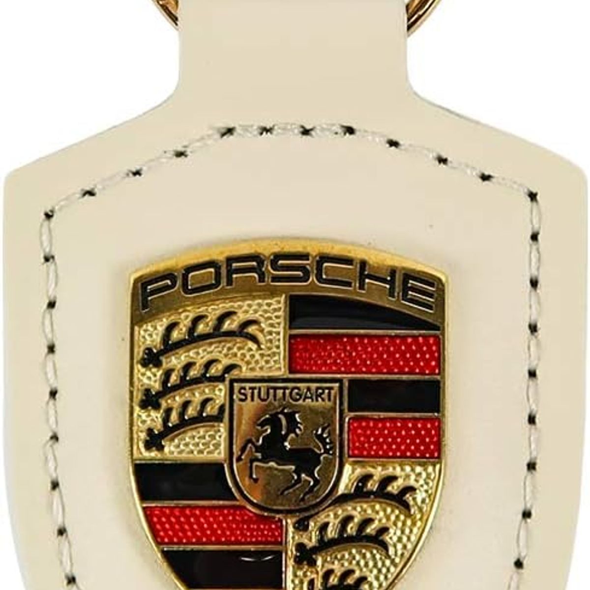 GENERICO - Llavero Para Porsche Cayenne Boxster Carrera Macan Panamera Blanco