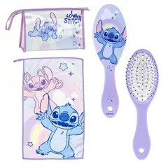 DISNEY - Neceser Escolar Stitch ¡Kit de Aseo Ohana