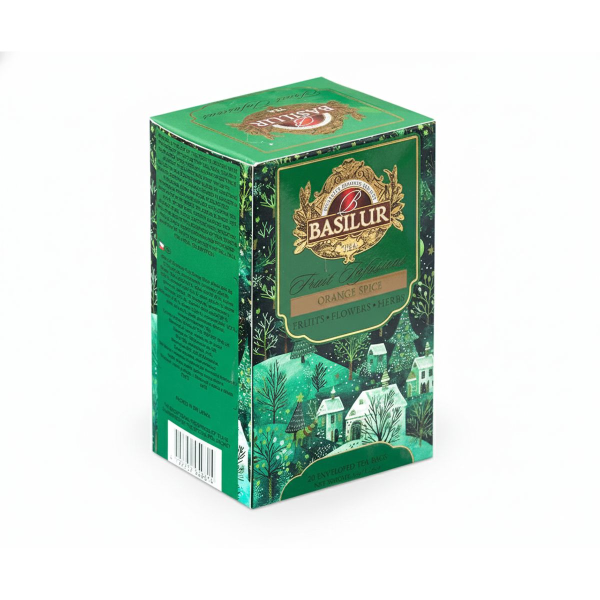 BASILUR - Fruits Flowers Herbs ORANGE SPICE Fruit Infusions - Basilur