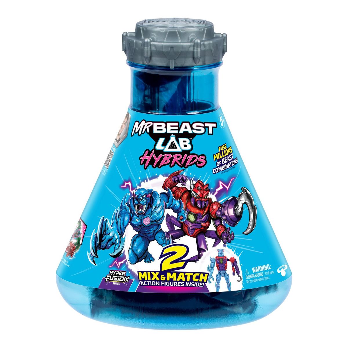 BOING TOYS - Mr Beast Lab Hybrids Figura De Accion X 2