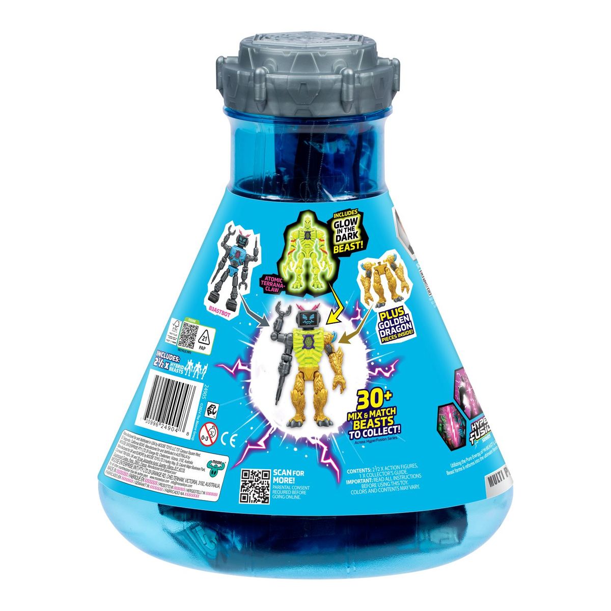 BOING TOYS - Mr Beast Lab Hybrids Figura De Accion X 2