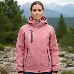 WILD TRAVEL - Chaqueta Cortaviento Impermeable Premium