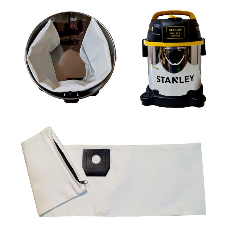 BOLPAS Bolsa Reutilizable Para Aspiradora Stanley 3 Gal Mod Sl19136