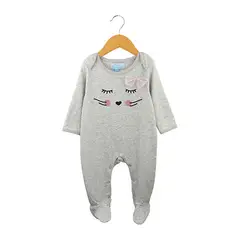 PUMUCKI - Enterito de algodón Gris