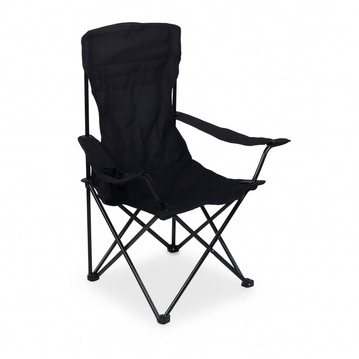 RUTTA - Silla Plegable Camping Llanquihue Negro
