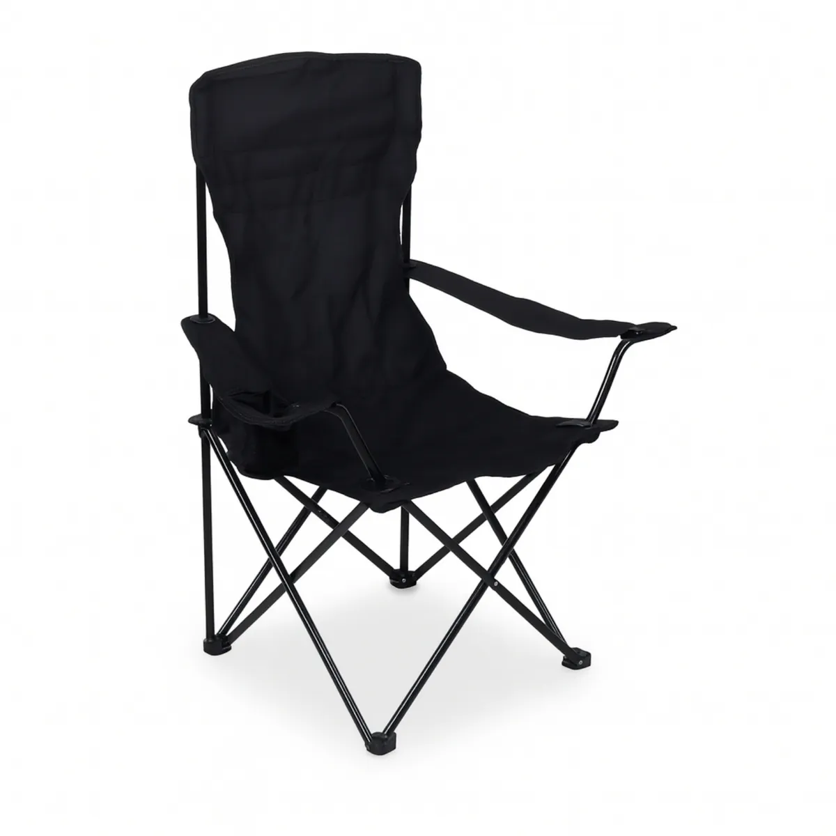 RUTTA - Silla Plegable Camping Llanquihue Negro