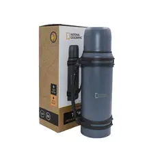 NATIONAL GEOGRAPHIC - Termo metálico Gris 1500ml