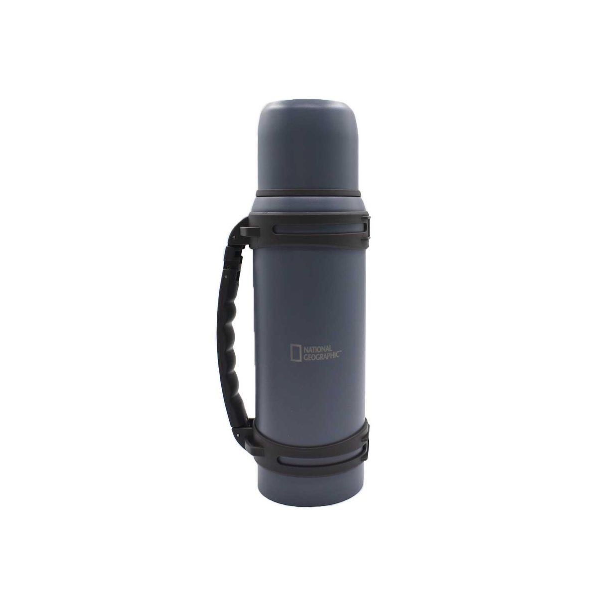 NATIONAL GEOGRAPHIC - Termo metálico Gris 1500ml National Geographic