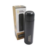 Termo Bala Metálico Negro 500ml